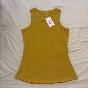 Mustard Yellow Tank Top